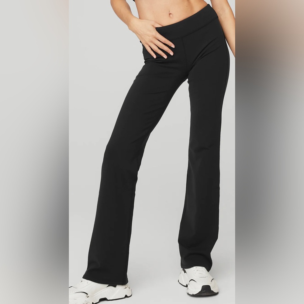 Airbrush mid-Rise Bootcut Legging